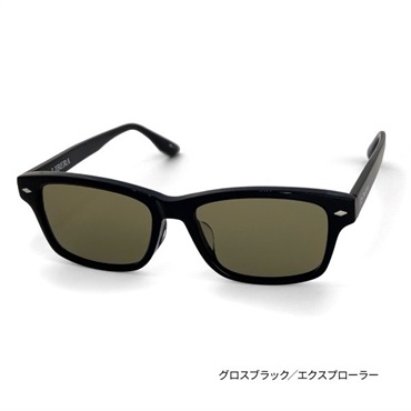 【RARTS×Tsulino】LIBERA 【偏光サングラス】(フレーム: グロスブラック-エクスプローラー)